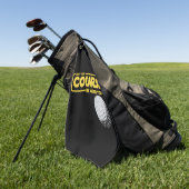 Möge der Kurs mit dir sein Lustiger Golf Golfsport Golfhandtuch (Gras)