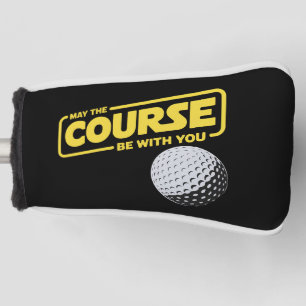 Möge der Kurs mit dir sein Lustiger Golf Golfsport Headcover