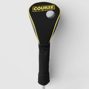 Möge der Kurs mit dir sein Lustiger Golf Golfsport Headcover
