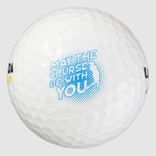 Möge der Kurs mit You Funny Golf Ball sein