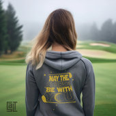 Möge der Platz mit dir sein Lustiger Golf T-Shirt