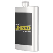 Möge der Schirm bei dir sein Flachmann (Links)