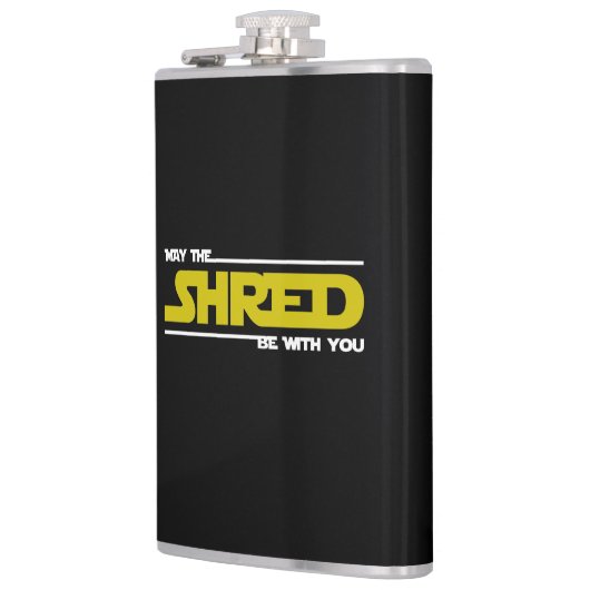 Möge der Schirm bei dir sein Flachmann (Links)