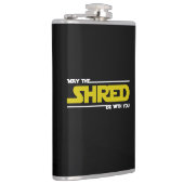 Möge der Schirm bei dir sein Flachmann (Rechts)