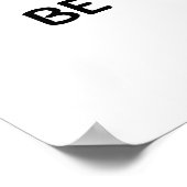 Möge der Schwung bei dir Zahnarzt sein Poster (Ecke)