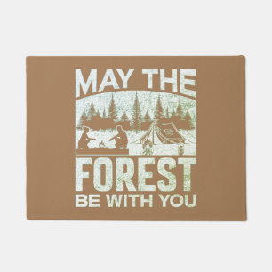 Möge der Wald bei dir sein Fußmatte