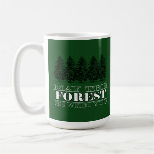 Möge der Wald bei dir sein Kaffeetasse