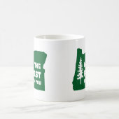 Möge der Wald bei dir sein Oregon Kaffeetasse (Mittel)
