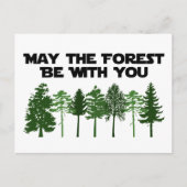 Möge der Wald with sein Postkarte (Vorderseite)