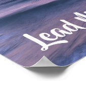 Möge der Weg, den ich beschreitet, dem Strandposte Poster (Ecke)