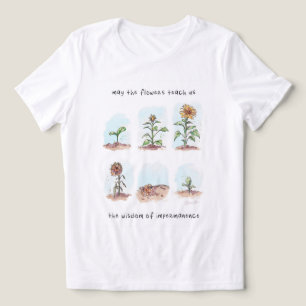 Möge die Blumen zitieren Tri-Blend Shirt
