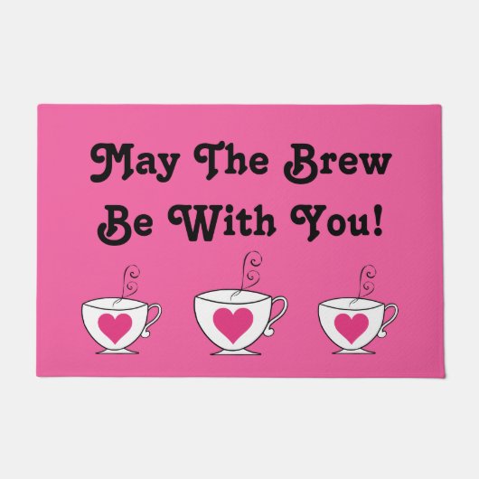 "Möge die Braut bei dir sein!" Fußmatte (Vorderseite)