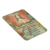 Möge die Flügel des Schmetterlings... Magnet (Rechte Seite)