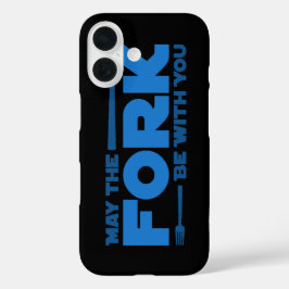 Möge die Gabel bei dir sein iPhone 16 Hülle