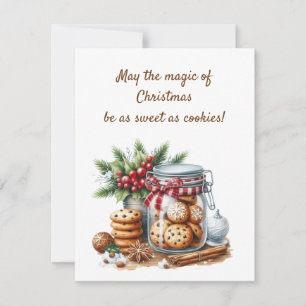 🍪✨ Möge die Magie von Weihnachten so süß wie Keks Einladung
