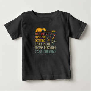 Möge die Musik, die Ihr Soul Inspiriere, durchfli Baby T-shirt