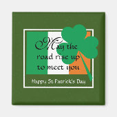 Möge die Straße aufsteigen Magnet (Vorne)