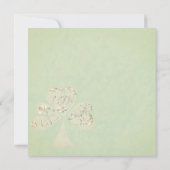 "Möge die Straße aufsteigen..." St. Patrick's Day. Dankeskarte (Rückseite)