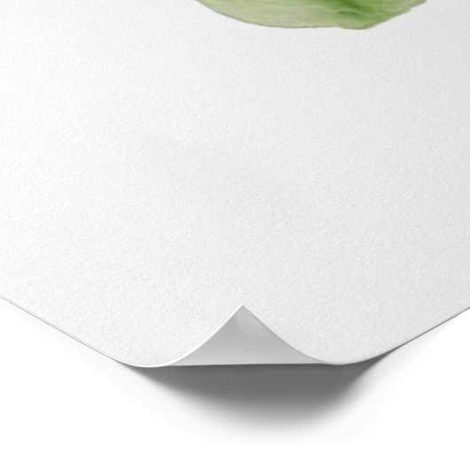 Möge die Straße aufsteigen, um dich zu treffen Poster (Ecke)