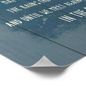 Möge die Straße nach oben nach Hummingbird aufstei Poster (Ecke)