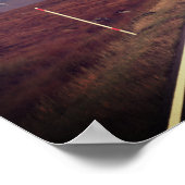 Möge die Straße zu Ihnen Glencoe Schottland aufste Poster (Ecke)