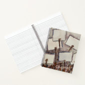 Möge dies der Augenblick des Wandels Notebook. Notizblock (Innenseite)