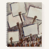 Möge dies der Augenblick des Wandels Notebook. Notizblock (Vorderseite)