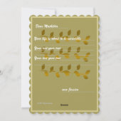 Möge Er Ihnen den Wunsch Ihrer Psalm 20:4 Karte ge (Rückseite)