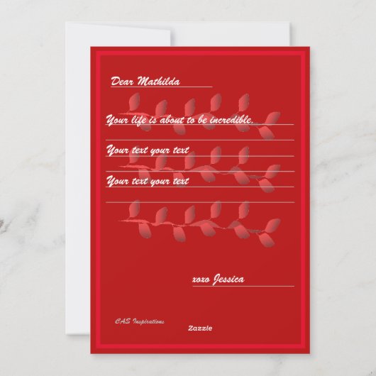 Möge Er Ihnen den Wunsch Ihrer Psalm 20:4 Karte ge (Rückseite)