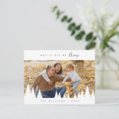 Möge es alles ein frohes, familiäres Foto sein, Mi Postkarte (Stehend Vorderseite)