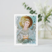 Möge es immer einen Engel neben dir geben CC0772 Postkarte (Stehend Vorderseite)