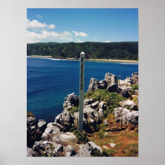 Möge Frieden auf Erden herrschen! Poster (Vorne)