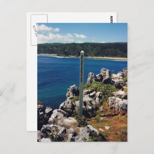 Möge Frieden auf Erden herrschen! Postkarte (Vorne/Hinten)