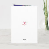 Möge Gott dein Jahr in jeder Hinsicht reich segnen Karte (Rückseite)