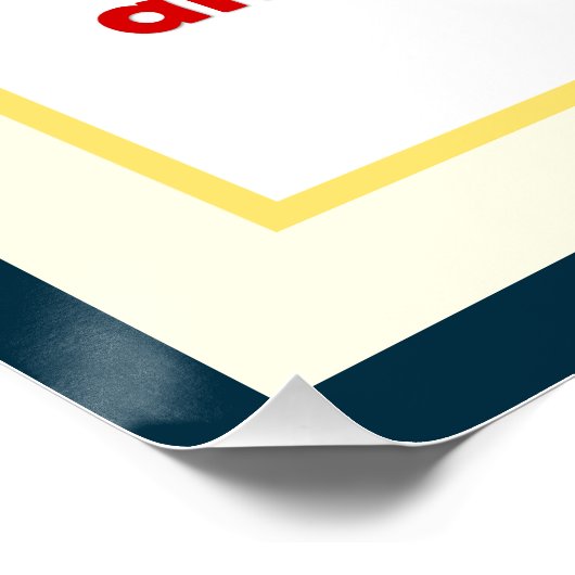 Möge Gott dir den Wunsch deines Herzplakats geben Poster (Ecke)