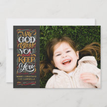 Möge Gott dir die religiöse Weihnachtskarte segnen