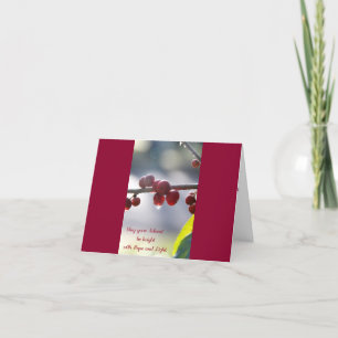 Möge Ihr Advent eine schöne Grußkarte haben Feiertagskarte