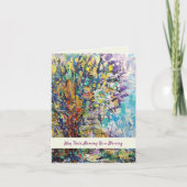 Möge ihr Gedächtnis ein Segen sein Karte (Vorderseite)