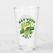 Möge Ihr Glas voll grün sein St. Patrick's (Vorderseite)