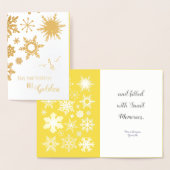 Möge Ihr Urlaub golden sein | Anpassbare Karte (Anzeige)