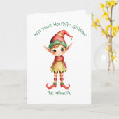 Möge Ihre Urlaubssaison magisch sein Karte (Gelbe Blume)