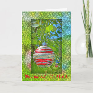 Möge Ihre Weihnachten frohe und helle Grußkarte se