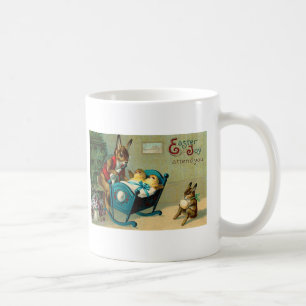 Möge Osterfreude Euch begleiten Vintage Kaffeetasse