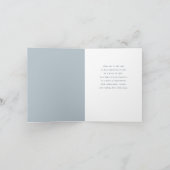 Möge sein Gedächtnis ewiges Beileid sein? Karte (Innenseite)