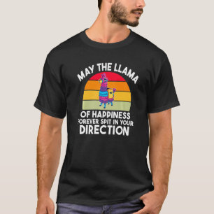 Möge sich der Lama des Glücks für immer in Ihren i T-Shirt