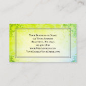 Möge sich der Weg erheben, um Ihnen irischen Segen Visitenkarte (Rückseite)