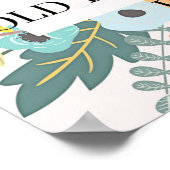 Möge sich die Straße erheben, um dich zu treffen Poster (Ecke)