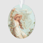 Möge Weihnachten hell und glücklich sein, Antique Ornament (Vorderseite)