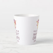 Mögen alle deine süßesten Träume wahr werden Milchtasse (Vorderseite)