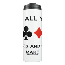 Mögen alle Ihre Finanz- und Slams Bridge-Spiel mac Thermosbecher
